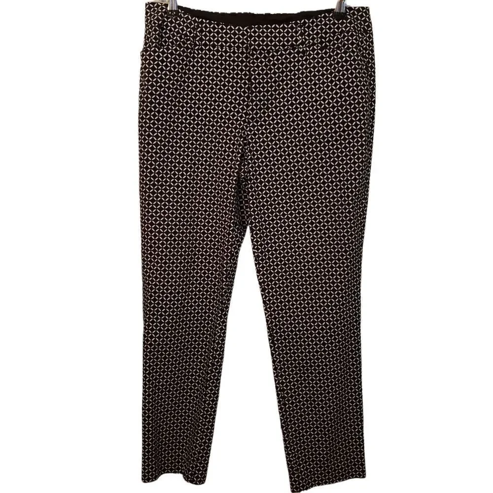 NWOT ana A New Approch Patterned Ankle Pants Size 12